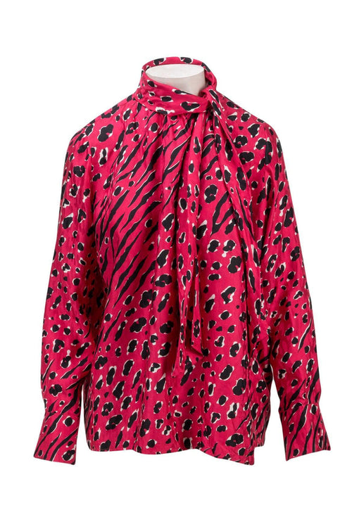 Valentino Abstract Pink Shirt