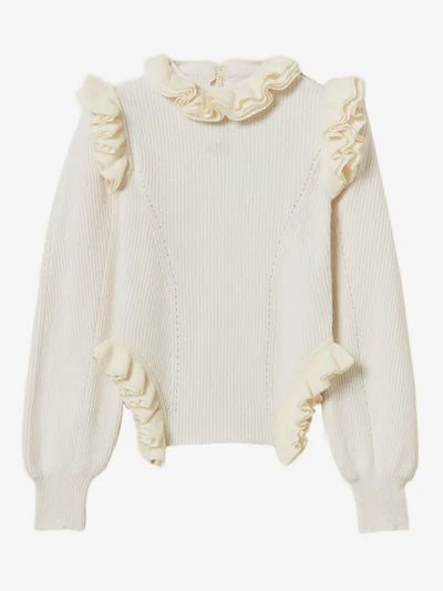 Twinset Cream Sweater Shirt