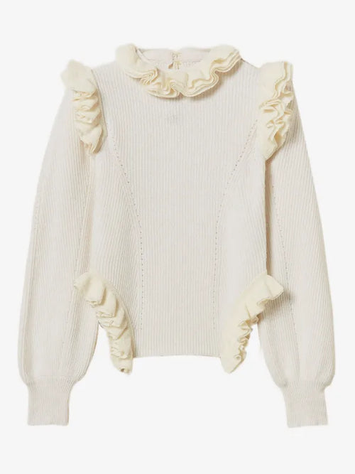 Twinset Cream Sweater Shirt