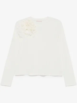 Ulla Johnson Off-White Floral Shirt