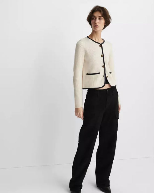 Rag & Bone Cream Wool Cardigan