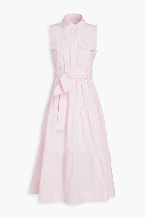 Derek Lam Pink Sleeveless Midi Dress