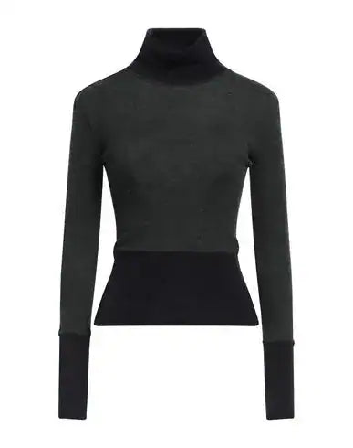 Thom Browne Green Turtleneck Knit Shirt