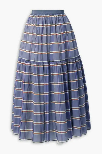 Brock collection plaided skirt