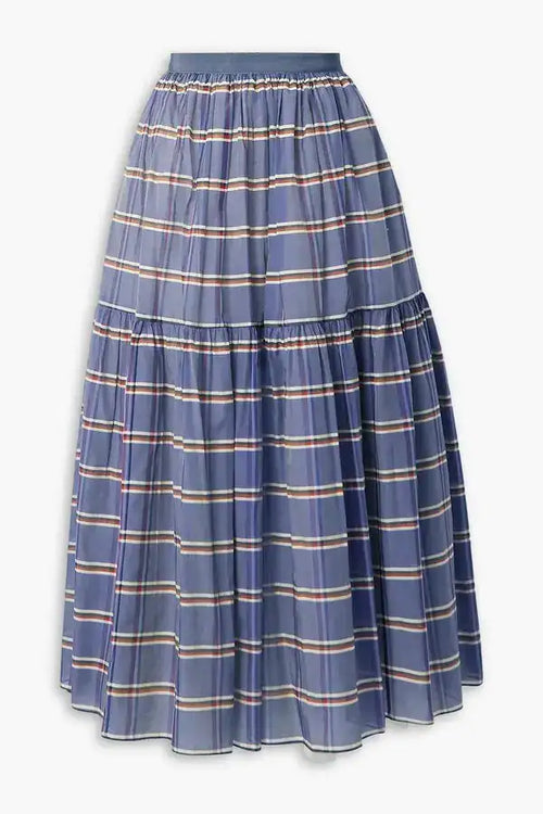 Brock collection plaided skirt