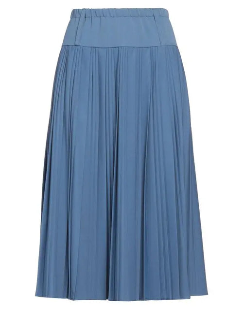 Vicolo knee blue skirt