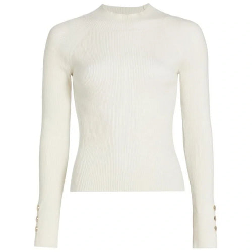 Derek Lam Cream Turtle Neck Shirt