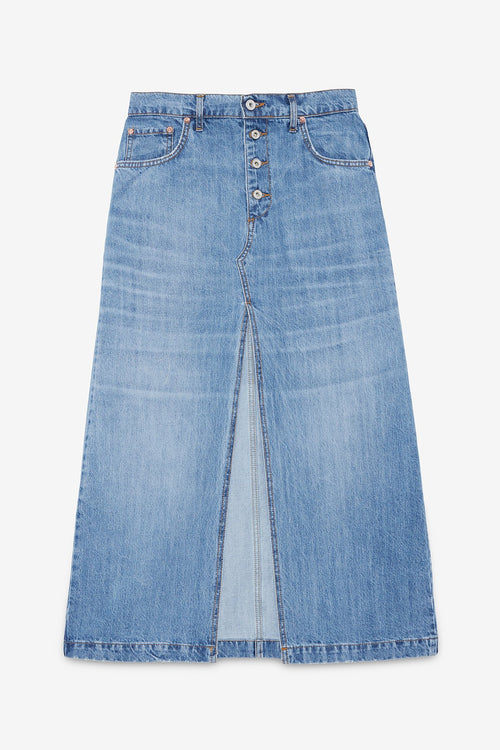 Ottdame Jeans midi skirt