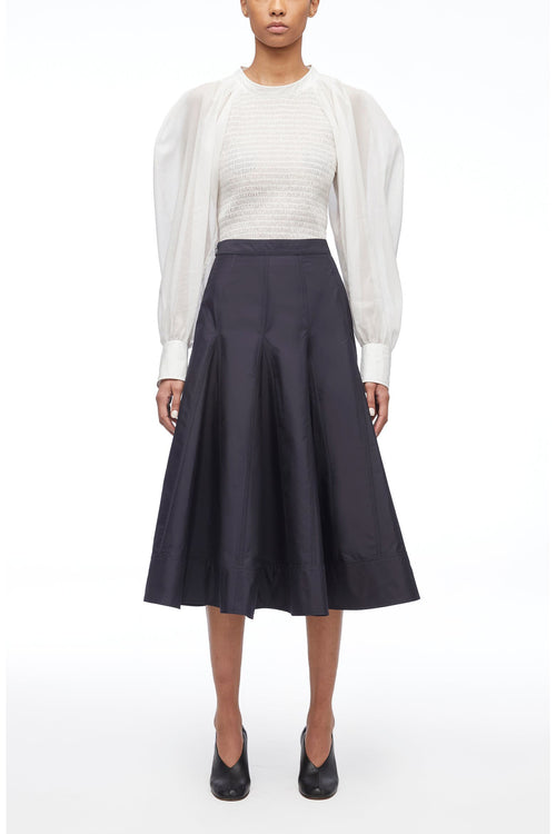Phillip Lim Knee Black Skirt