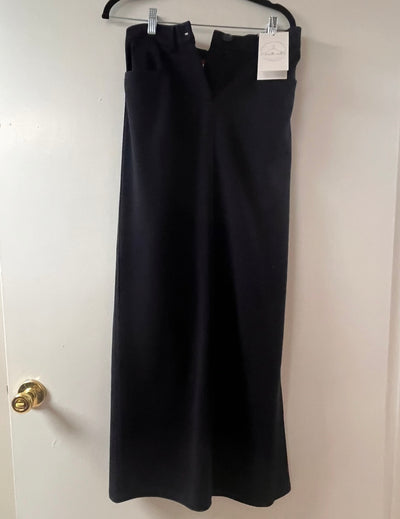 Max&Co Navy Blue Maxi Skirt