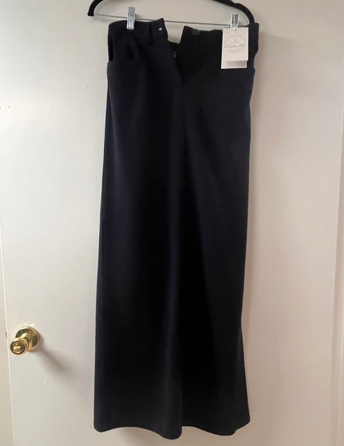 Max&Co Navy Blue Maxi Skirt