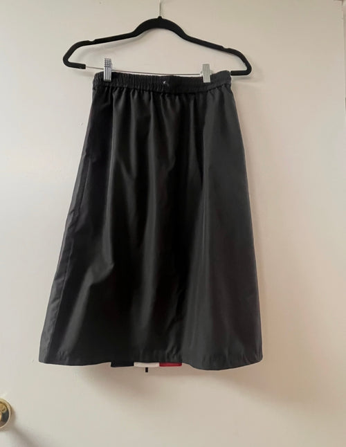 Thom Browne Knee Black Skirt
