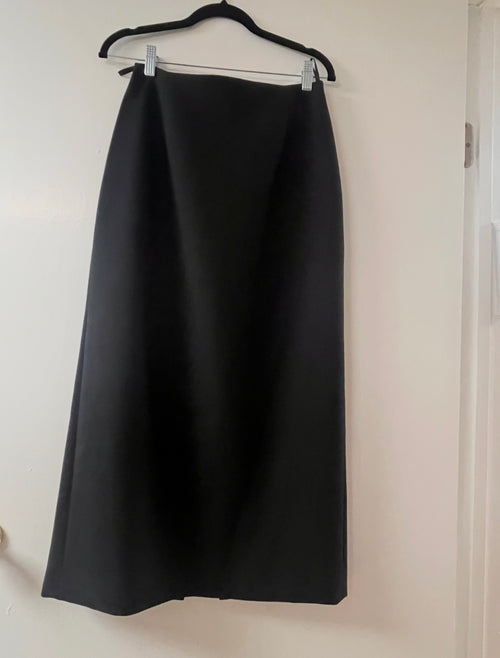 Scanlan Theodore Midi Black Pencil Skirt