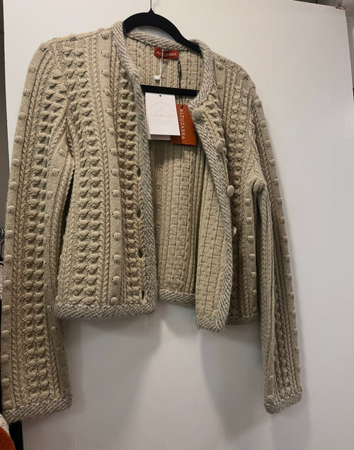 Altuzarra Green Knit Cardigan