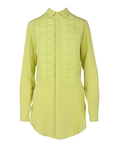 Bottega Veneta Acid Yellow Button-Up Shirt