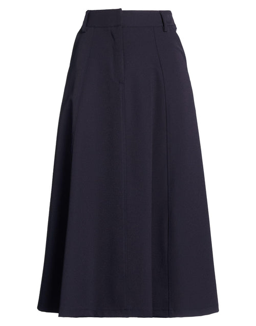 Shirataporter navy Midi Skirt