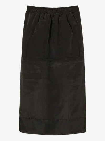 Twinset Black Midi Skirt