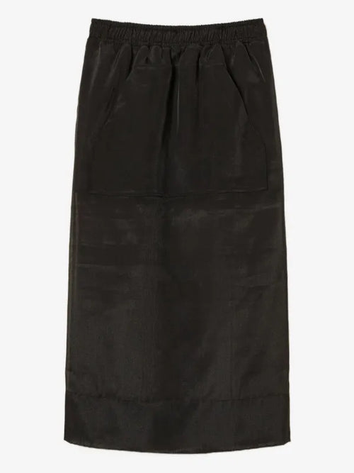 Twinset Black Midi Skirt