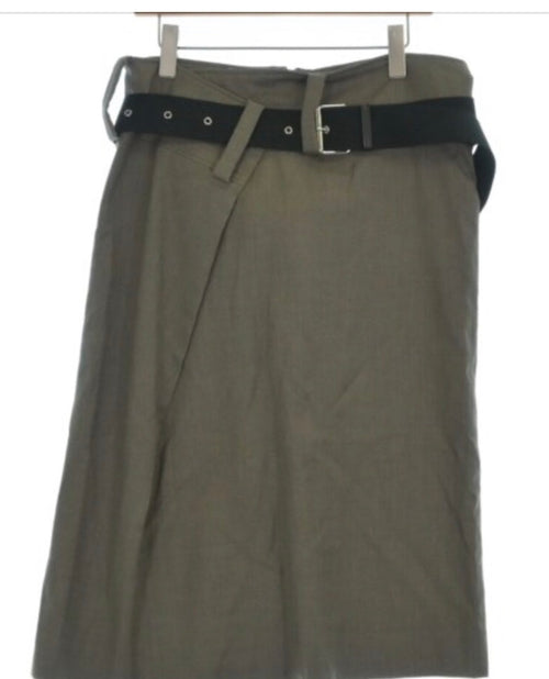 Erika Cavallini Knee Length Grey Blazer Skirt