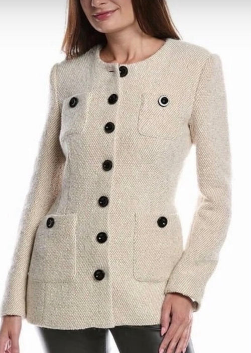 Toccin knitted jacket buttons