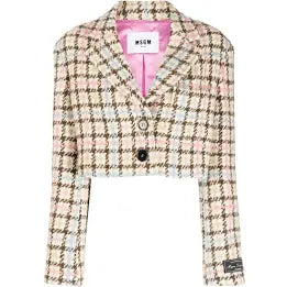 MSGM pattern jacket