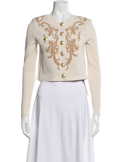 L'AGENCE Kota Jacquard Cardigan