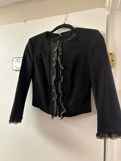 Elisabetta Franchi Ruffled Blazer