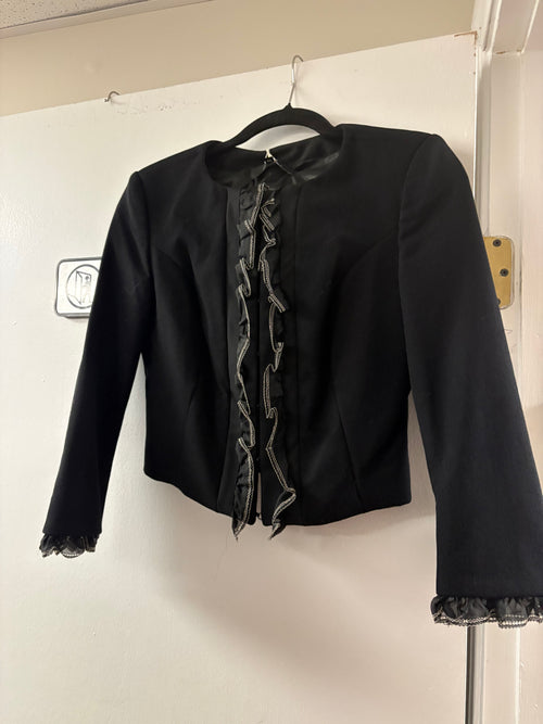 Elisabetta Franchi Ruffled Blazer
