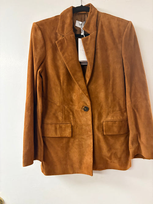 Derek Lam 10 Crosby Eurelle Suede Blazer