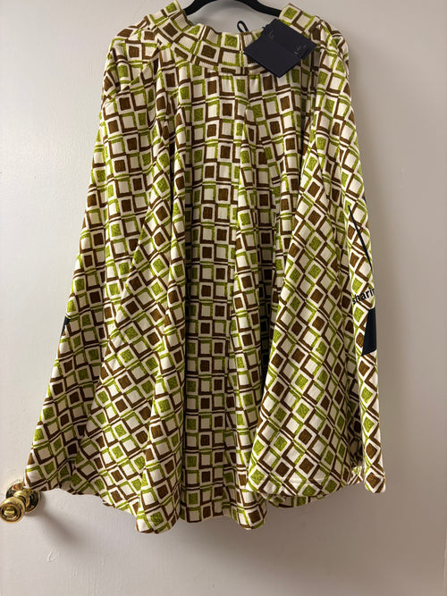 Prada Formica-Tile Print Blouse