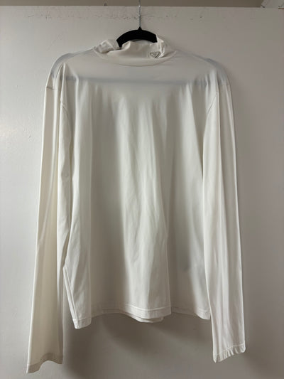 Prada Ribbed Mockneck Shirt