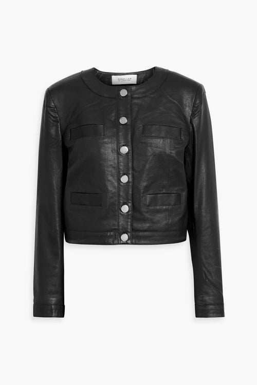 Derek Lam 10 Crosby Penny Leather Jacket