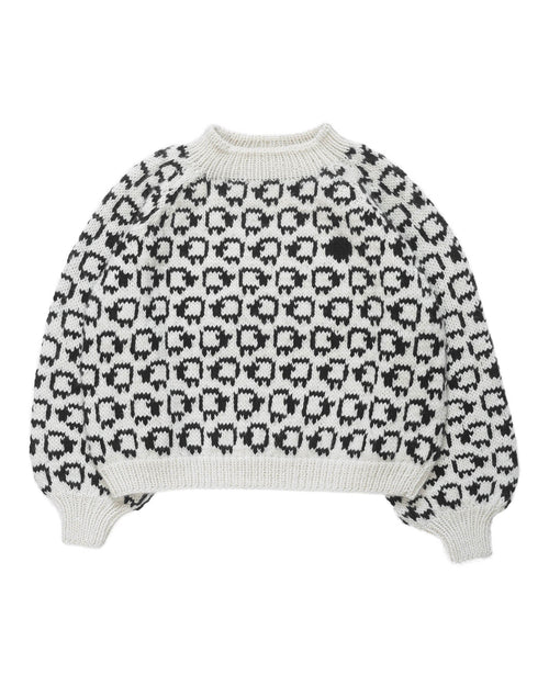 Wooly Rouge Hand-Knitted 100% Wool Sweater