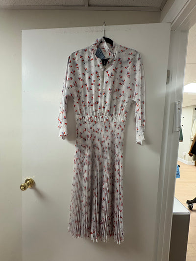 Prada Floral Print Midi Dress