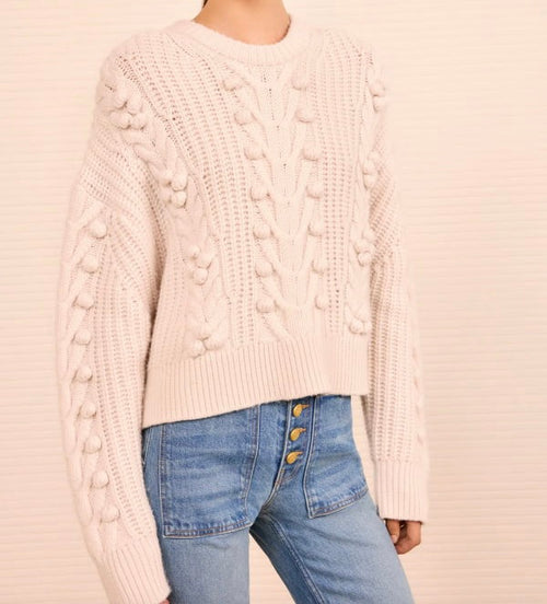 Ulla Johnson Indra Cable Knit Pullover