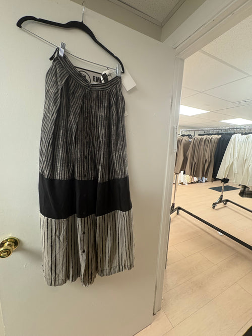 Masnada Striped Maxi in Grey