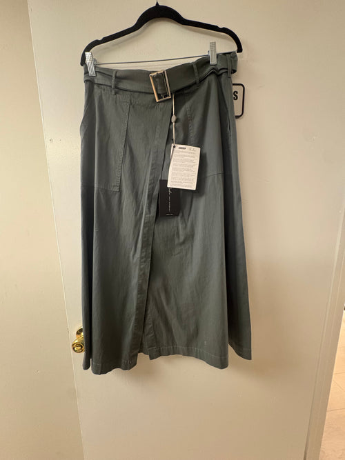 Soko Ni Inai Midi Pleated Skirt in Grey