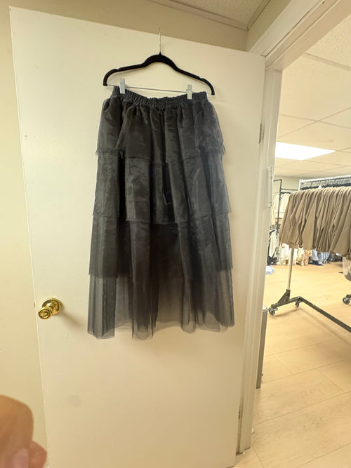 Altea Black Tiered Tutu Skirt