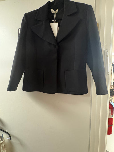 MeiMeij Black Blazer Jacket